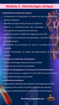 Module 2 : Hématologie clinique (3h) - Date de la séance : 10/09/2026