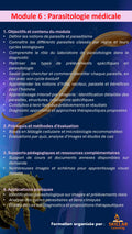 Module 6 : Parasitologie médicale (3h) - Date de la séance : 27/09/2026